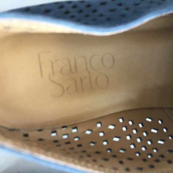Franco Sarto Faryn Loafer Flats in blue Laser cut - Picture 5 of 7